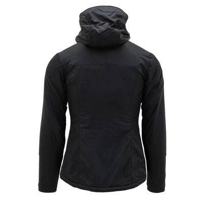 Satz mit ersetztem Produkt:

Schwarze Carinthia® G-LOFT® TLG Jacket Lady mit Kapuze vor weißem Hintergrund.