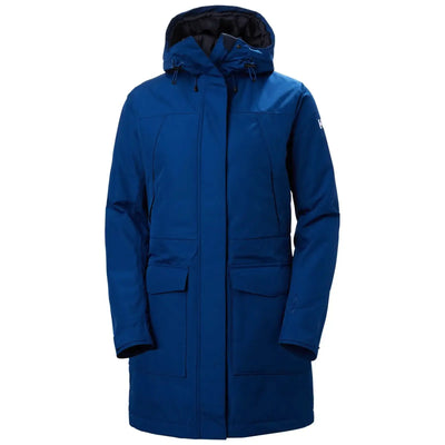 Helly Hansen® Frida Winterparka für Damen auf weißem Hintergrund.