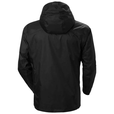 Helly Hansen® Herren-Shelljacke Verglas 2L in der Rückansicht mit HELLY TECH® PERFORMANCE-Technologie.