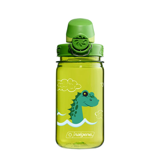 Nalgene® Kinderflasche 'OTF Kids Sustain' 0,35 L Wasserflasche mit Dinosaurier-Design.